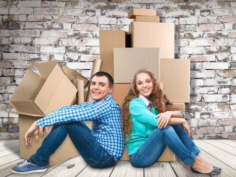 Moving service in Brixton with vehicle and packed items