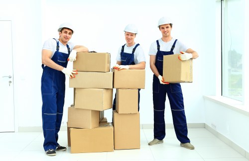Office moving team planning a Brixton business relocation