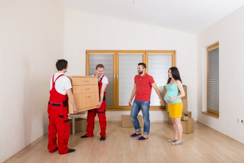 Local removal van service for a Brixton home move
