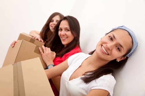 Local Brixton van team handling a small home move