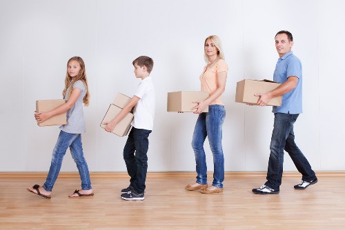 Packing and loading furniture for a flat move in Brixton