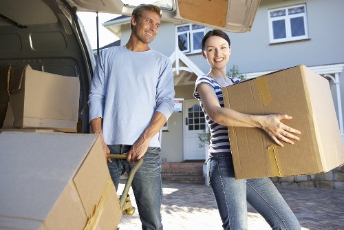 Careful van loading for a Brixton residential or business move